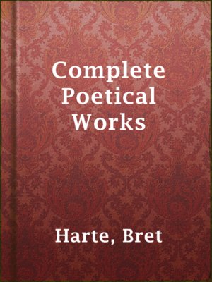 cover image of Complete Poetical Works